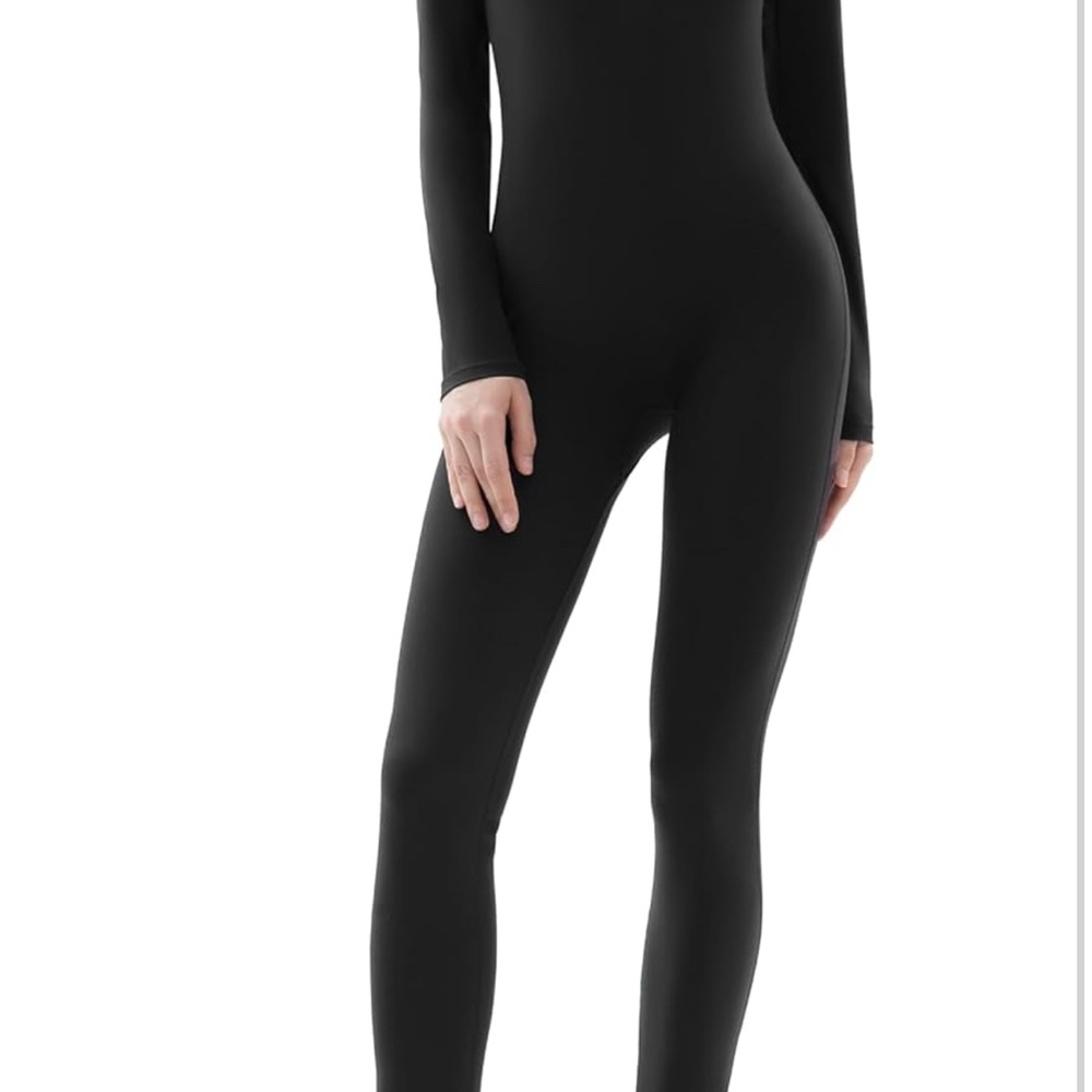 Black Full-Body Jumpsuit